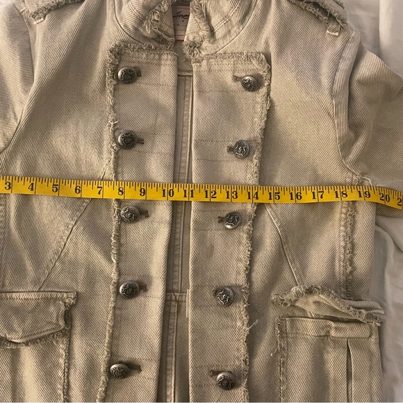 Free People We The Free RARE Last Dance Military Blazer Jacket Size Medium - Picture 8 of 8